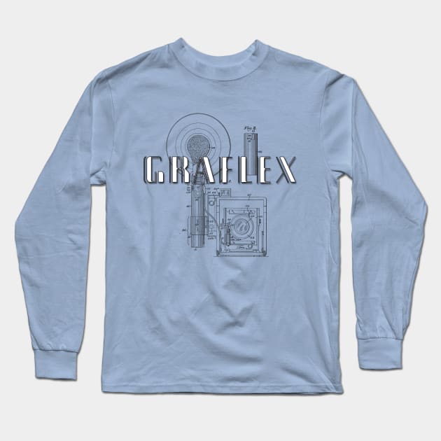 Graflex Camera Long Sleeve T-Shirt by 3Cell